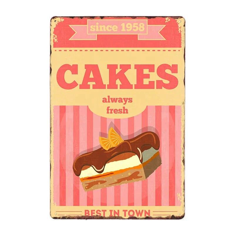 Хот-доги Ретро жестяная вывеска Хот-дог металлический плакат винтажная доска фаст-фуд магазин в отеле Настенный декор 20x30 см