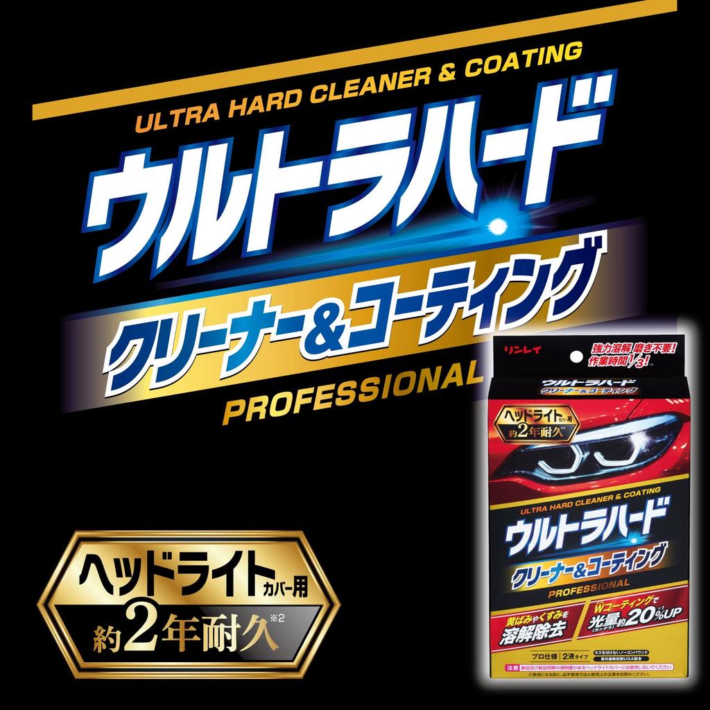 RINREI Сверхтвердое очищающее покрытие для фар Красный и [B-40]