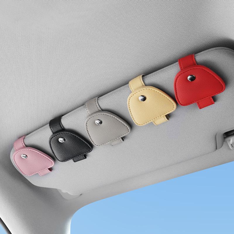 Car Visor Glasses Holder Magnetic Sunglasses Clip for Secure Eyewear Storage Fast Access for Every Journey