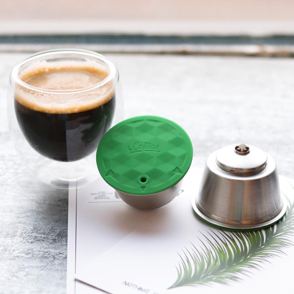 Многоразовая кофейная капсула для Nescafe Dolce Gusto, кофейный фильтр-капсула из нержавеющей стали для кофемашин Circolo & Mini