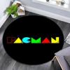 Pac‑Man pattern round rug,Carpet Rug for Living Room Bedroom Playroom ,Non-slip Floor Mat,Holiday Gifts and Birthday Gifts.