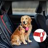 1pc Adjustable Dog Car Seat Belt Safety Harness with Cloud Pattern-Durable Pet Restraint Strap for Travel,Hand Wash Only