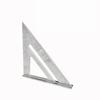 Inch Metric Angle Ruler 7Inch Triangle Ruler Aluminium Alloy Carpenter Tools New Measurement Tool