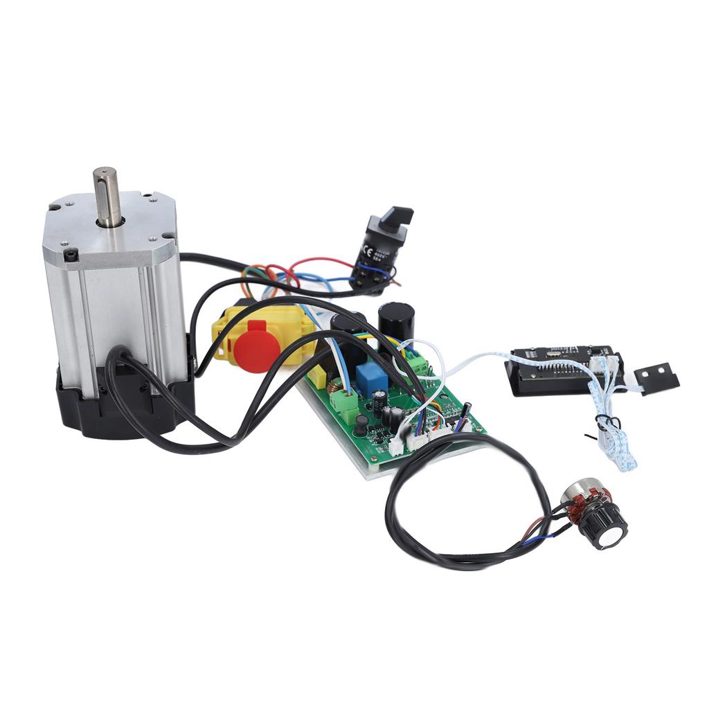 Комплект бесщеточного двигателя постоянного тока для токарного станка, комплект платы блока питания основного управления для MX210 WM210 220x750 220x600 8x16 1000 Вт, вилка США