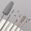 6pcs/set Nail Tools Nail Grinding Head for Removing Acrylic Cuticle Polishing Bit Nail Files Drill