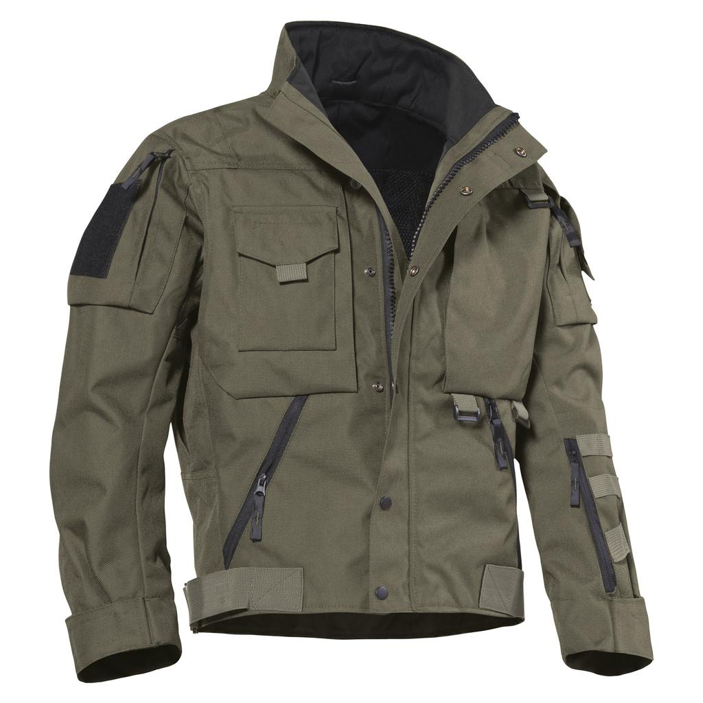 Agent Tactical Suit Jacket Men'S Windproof, Stab-Proof, Scratch-Resistant, Wear-Resistant Locomotive Hard Jacket