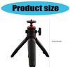 360 Degree Adjustable Tripod Tabletop Tripod for Photography Video Recording Handheld Tripod with Phone Clip