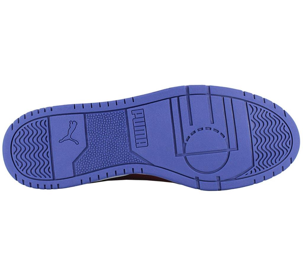 Puma Rebound RBD GAME Low - Мужская обувь кожаная сине-белая 386373-15 ОРИГИНАЛ