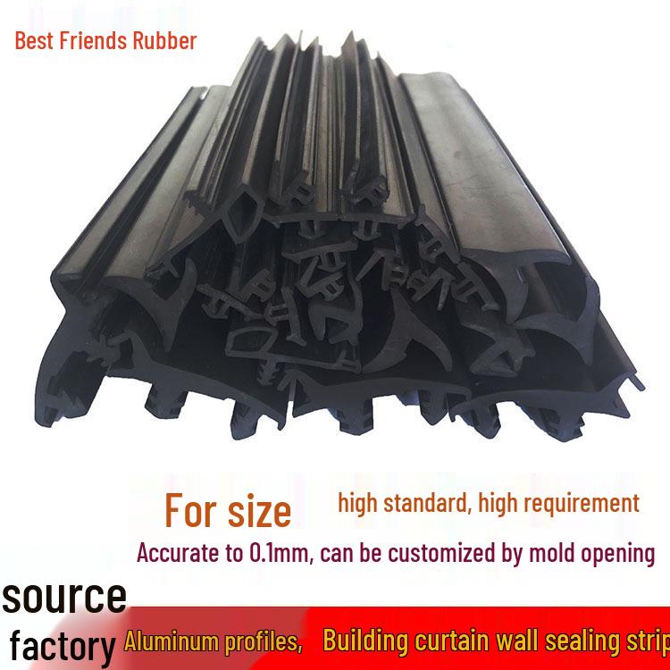 EPDM Sponge Foam Seal Strip - Flame Retardant Solid Rubber Strip