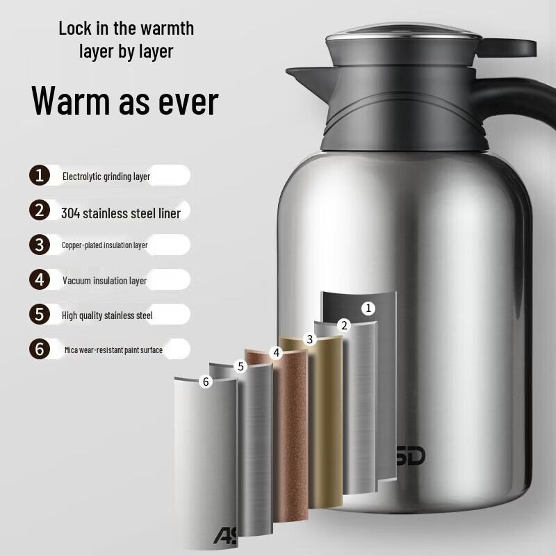 ASD Zhenxiang Series 304 Stainless Steel Insulated Thermos