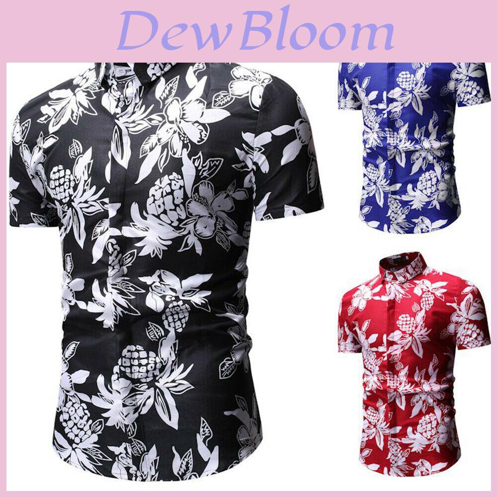 Premium Quality Men's Hawaii Floral Casual Shirt For A Timeless Classic Look