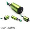 2000KV Boatwing 3674 Бесщеточный двигатель с рубашкой водяного охлаждения для гоночной лодки с дистанционным управлением