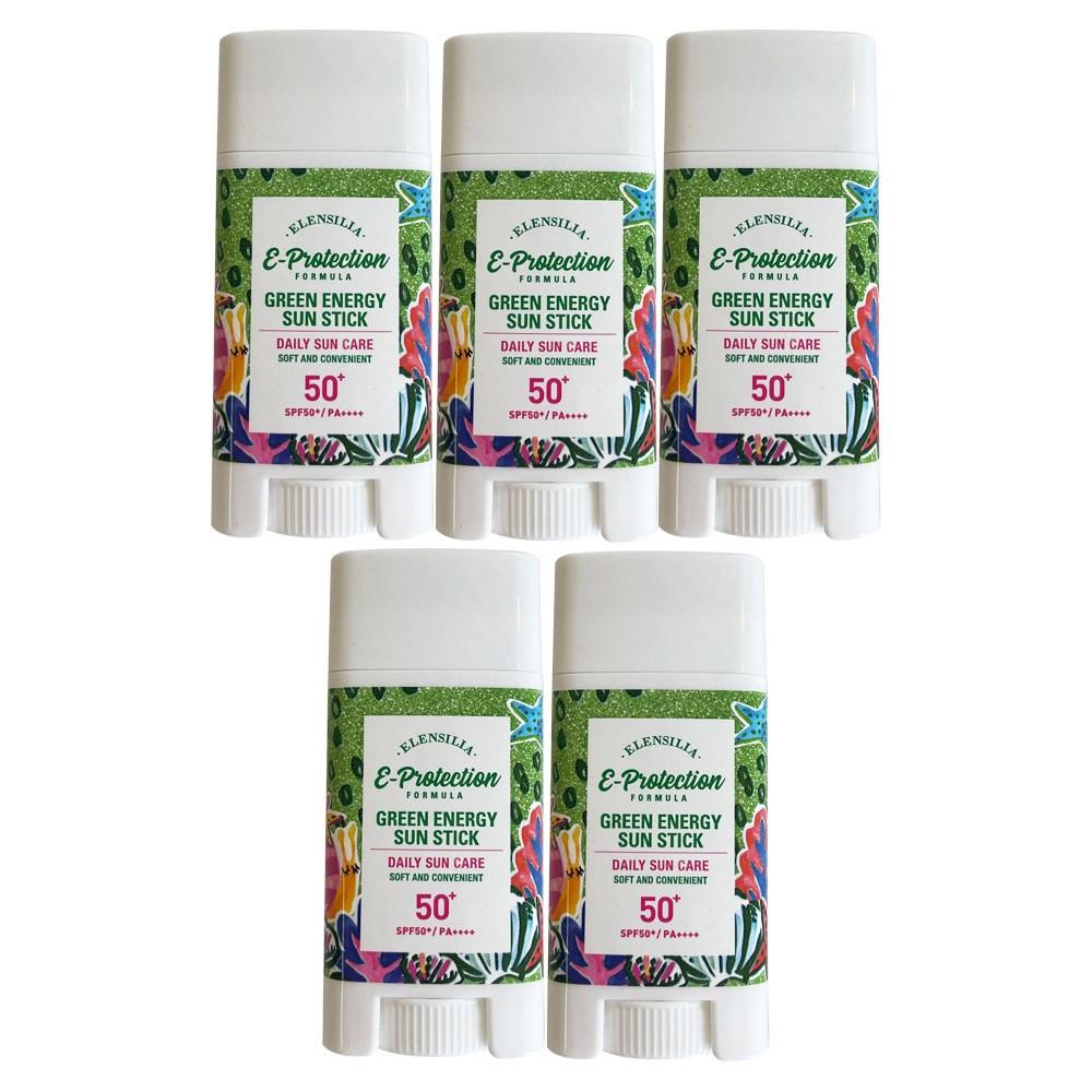 Ellencilla Green Energy Sun Stick 16g (SPF50+) 5pcs