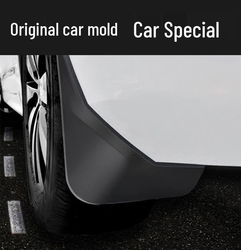 Mudguards for 2011-2015 Volkswagen Magotan/Passat B7 (Europe) with PP Soft Rubber.