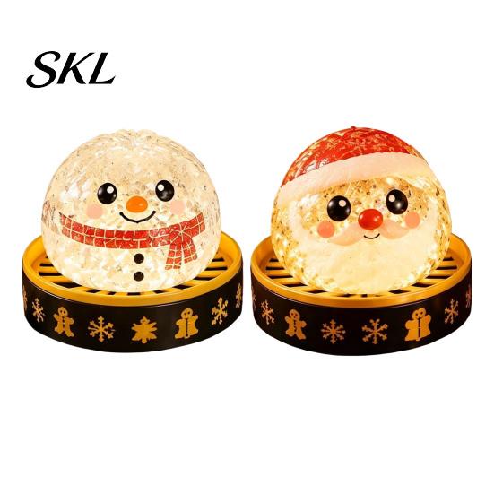 Stretchy Dumpling Toys 1/2/3/4Pcs Christmas Stress Relief Toy, Santa Snowman Reindeer Gingerbread Lollipop Sensory Squeeze Steamed Bun Fidget Toy for