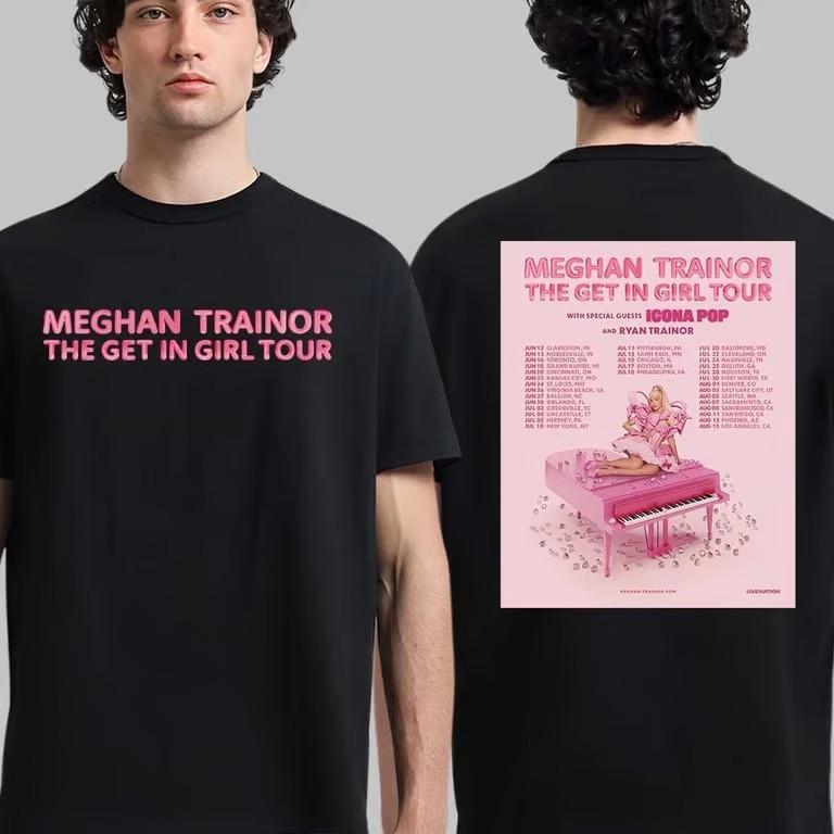 Meghan Trainor The Get In Girl Tour 2026 T-Shirt Unisex T-Shirt