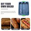 Silicone Perforated Bread Mold Non-stick Bake Mold DIY Baking Tool Baking Pan Tray  Sandwich