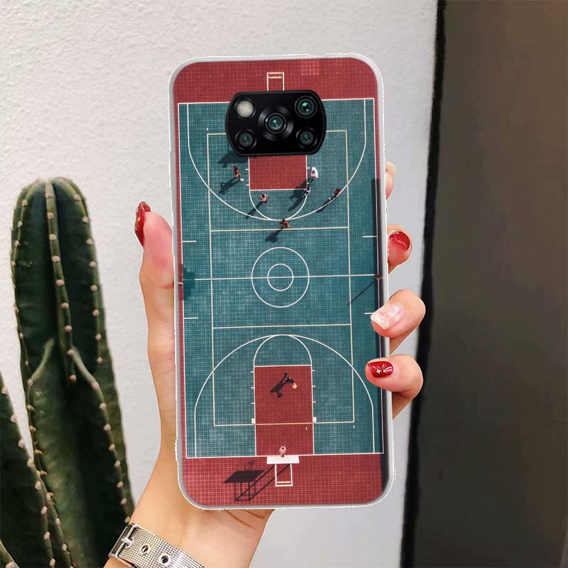 Basketball Basket Sports For Xiaomi Mi 11T Pro 11 Lite 11i 12X 12 13 12T 10T 9T 10Lite 5G Phone Case 10 9 8 Ultra 6X 5X CC9 Hous