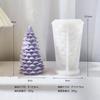 3D Christmas Tree Candle Silicone Mold DIY Christmas Decor Candle Making Handmade Soap Plaster Resin Baking Tools Holiday Gifts