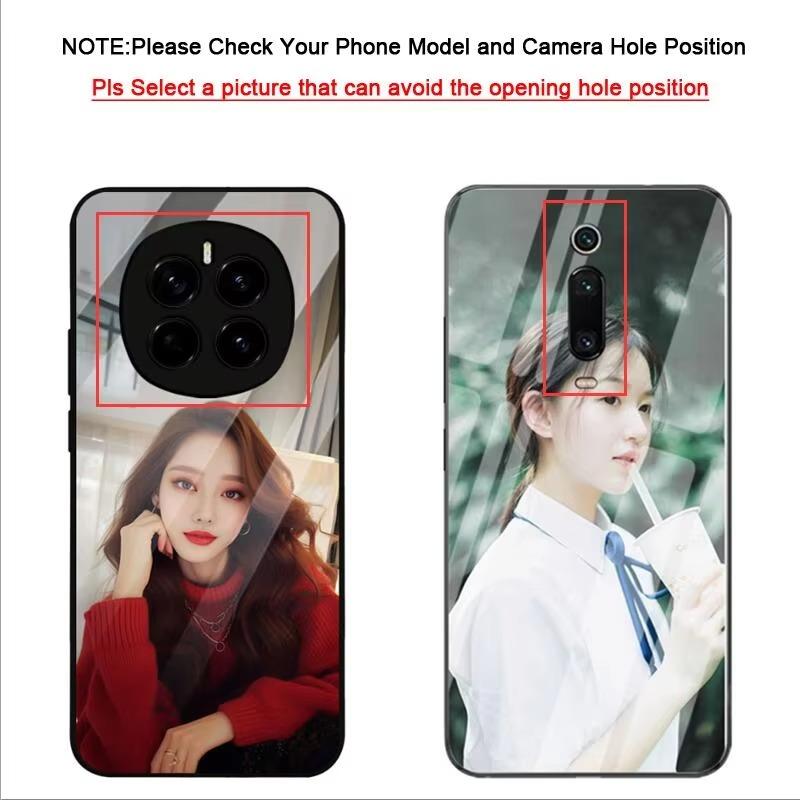 Индивидуальные фоточехлы для iPhone 16 15 14 Redmi Samsung S25 S24 S23 A05 A06 A14 A15 A16 OPPO Vivo Realme Huawei Honor OnePlus DIY Мягкий противоударный чехол