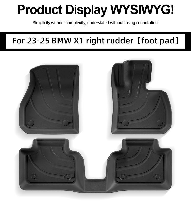 BMW X1 (2023-2025) Custom TPE Floor Mats