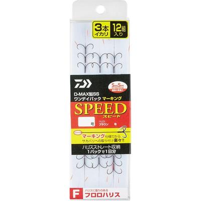 Daiwa Daiwa D Max Ayu Ss One Day Pack Маркировка Fluoroharis 3 кальмара 4 кальмара Различные размеры 7.0 3 кальмара