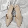 Женские босоножки 2024 года, летние туфли на высоком каблуке, женская мода, банкетные туфли на высоком каблуке, элегантные женские туфли с корнем