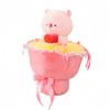 Creative Panda Capybara Hand Bouquet Doll Plush Toy Bouquet Throw Pillow Girl Doll Valentine's Day Gift