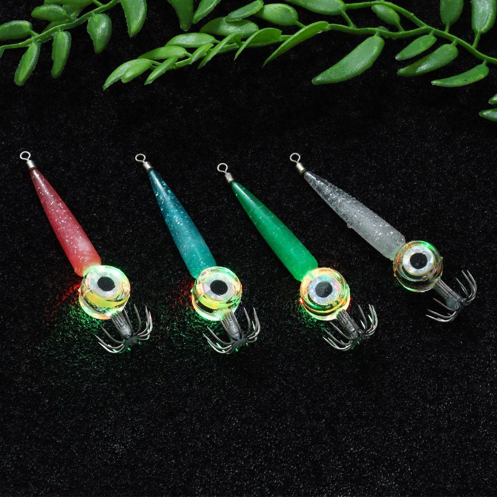 Accessories Attracting Fish Squid Hooks Led Fish Lamp Flashing Luminous Lure Light Bait Light