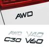 Эмблема T4 T5 T6 T8 AWD Наклейка на бампер багажника автомобиля Для Volvo D2 D3 D4 D5 D6 D7 D8 V40 V60 XC40 XC60 XC90 C30 S60L S80L Аксессуары