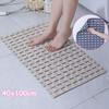 Гидрофобный коврик для пола ПВХ коврик для ванной комнаты Удобный легко сохнущий коврик Туалет