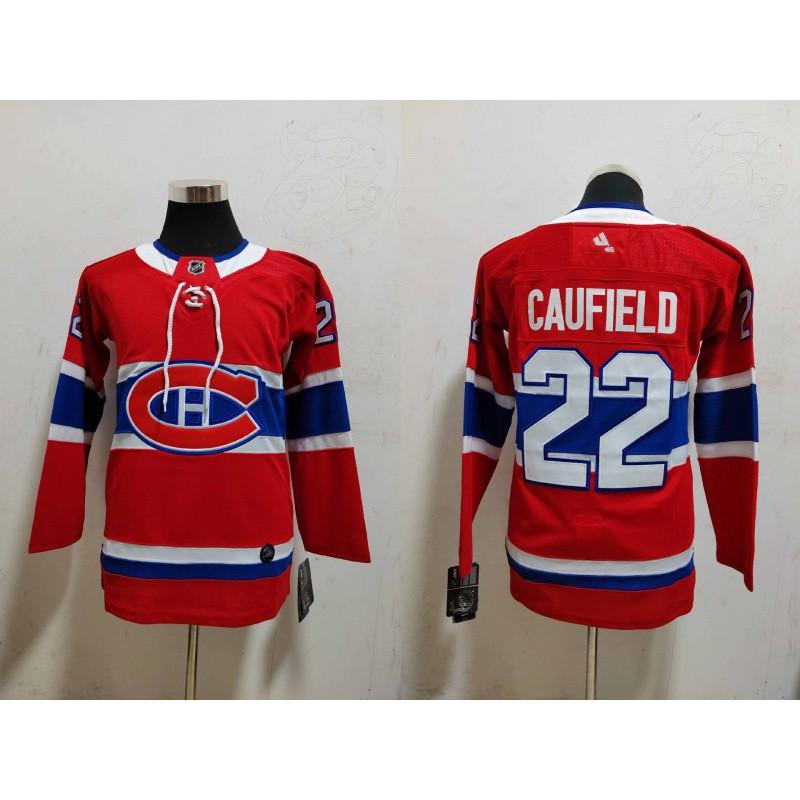 Kids Montreal Canadiens NHL Hockey Jersey Cotton Embroidered Team Uniform Youth Sports Fans