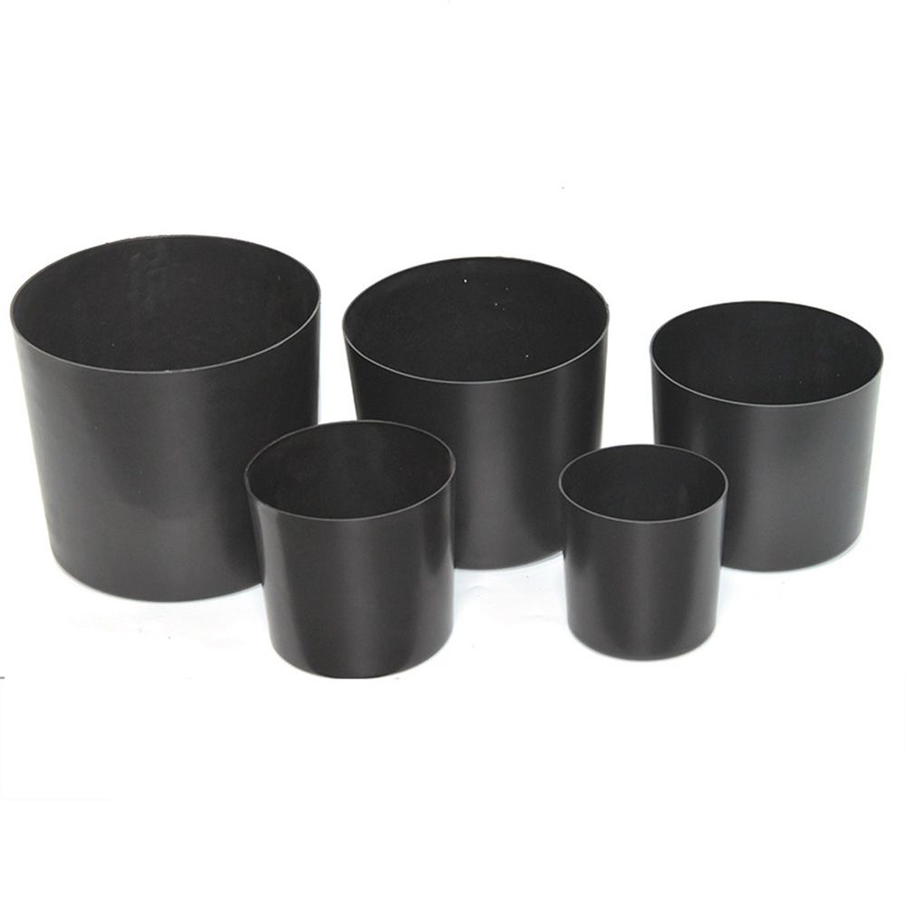 Лаконичный черный контейнер для растений Суккулентный ящик Цветочный горшок Кашпо