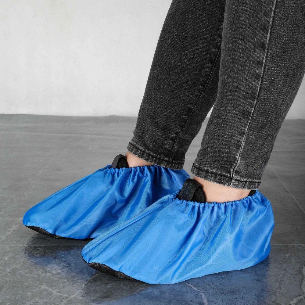Washable Reusable Shoe Covers Non-Slip Shoes Covers Portable Household Shoes