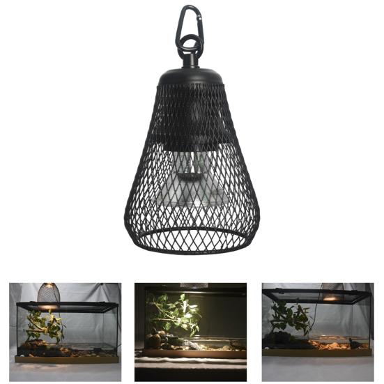 Гибкий зажим для рептилий, тепловой абажур, регулируемая яркость, температура, таймер, обогреватель для курятника, защита для курицы, ящерицы, черепахи