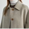  She S miSS  Wool Blend Belted Handmade Coat Swhcto42130 Mk