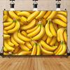 2D Realistic Yellow Banana Overload Backdrop for Food & Fruit Party