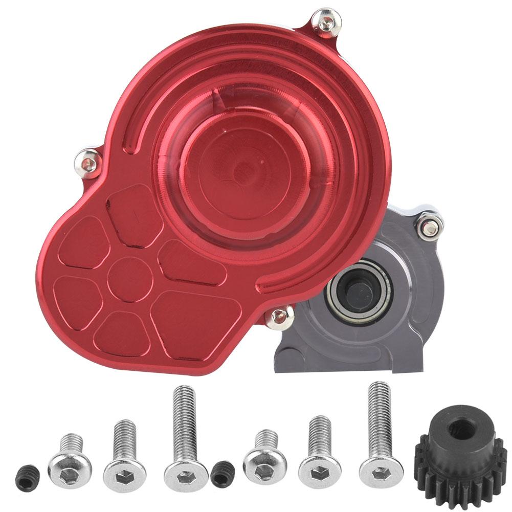 SCX10 Металлический корпус средней коробки передач в сборе Деталь для радиоуправляемой машины Аксессуар 1/10 Радиоуправляемый автомобиль-краулер