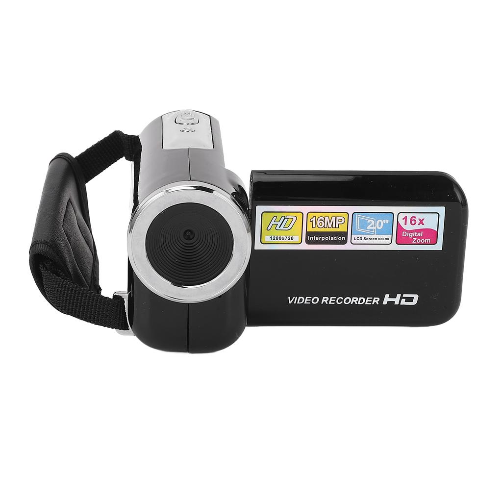 16 МП 1080P Видеокамера HD 16-кратный цифровой зум USB Цифровая камера Видеорегистратор с 2-дюймовым поворотным экраном для путешествий