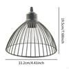 Hollow Metal Pendant Shade, Industrial for Dining Space and Teahouse
