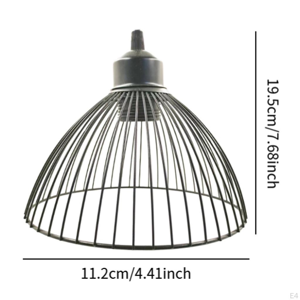 Hollow Metal Pendant Shade, Industrial for Dining Space and Teahouse