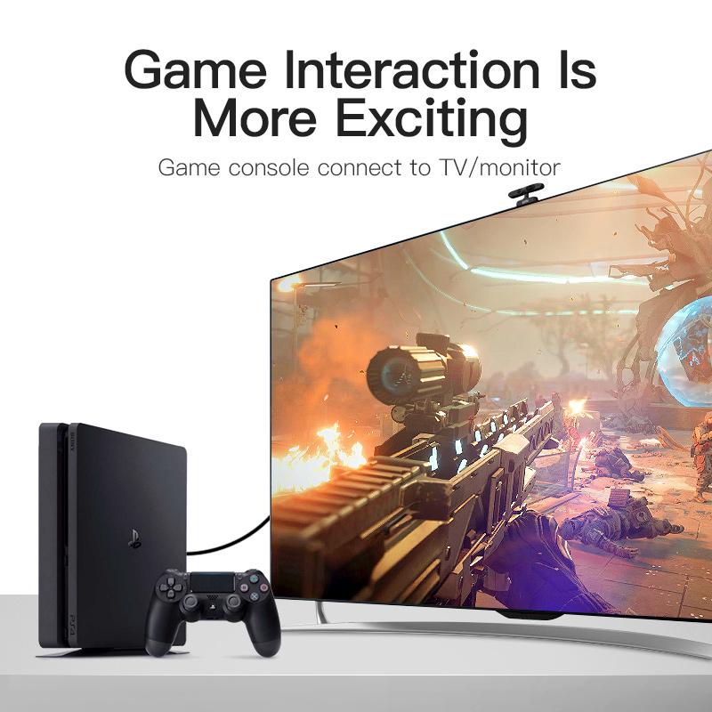 Vention Кабель HDMI-DVI Двунаправленный адаптер DVI-HDMI 24 + 1-контактный преобразователь 1080P «папа-папа» для Xbox HDTV Кабель DVI-HDMI