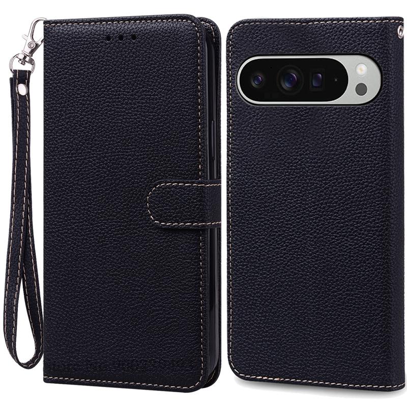 Для чехла Google Pixel 9 Чехол Google Pixel 9 Pro XL Кошелек Раскладная Кожаная Обложка Для Чехла Google Pixel 9 Pro Pixel9 9Pro Etui Fundas