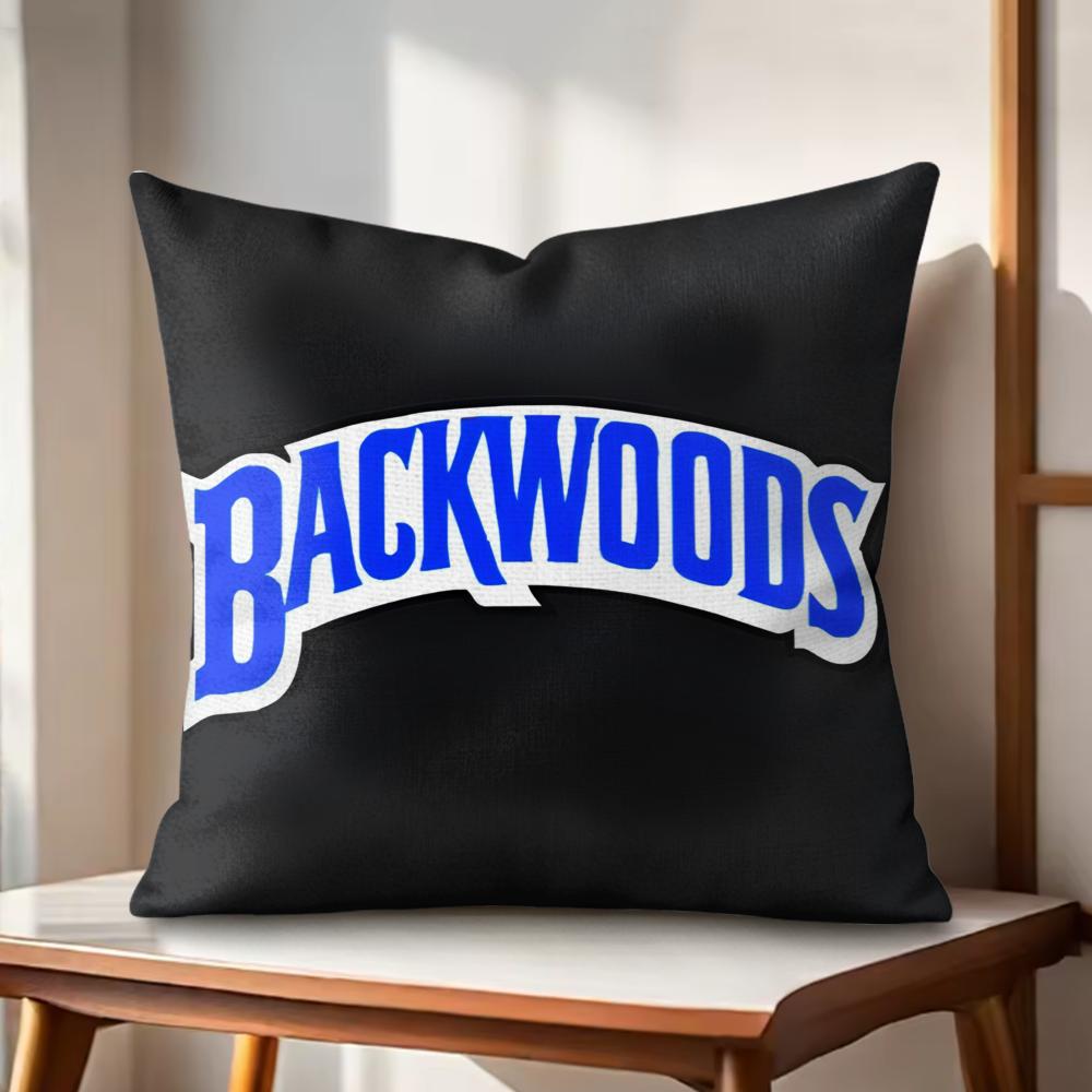 Bulma BBackwoods Cushion Cover Natural Linen Organic Fabric DoubleSided Printing Couch Pillow Covers Home Decor