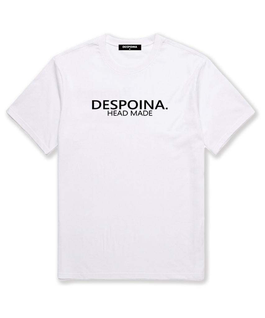 Оригинальная футболка с коротким рукавом Ujeu с логотипом (Ds018) белый