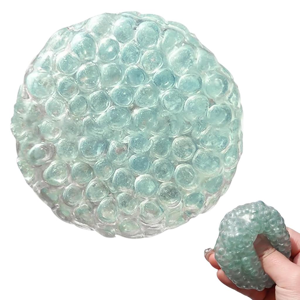 Handmade Stress Relief Balls:, 2.36 Inch Small Sensory Toy For Kids Adults, Quiet Classroom Anxiety Relief Items, Maltose Filled, Student Prizes