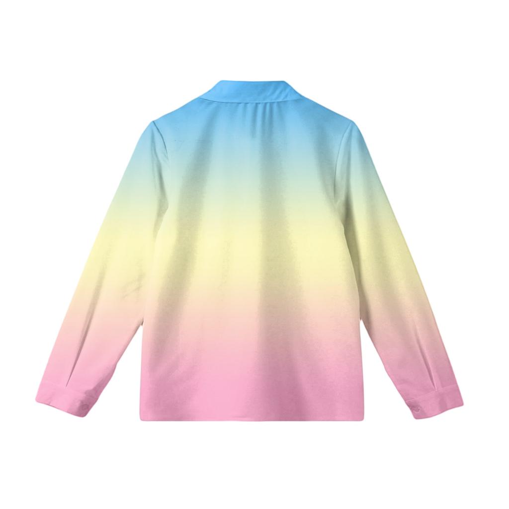 Girls' Button-Down Shirt - Long Sleeve Dress Blouse