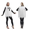 Костюм привидения на Хэллоуин, наряд для ролевых игр для взрослых и детей, жуткий во весь рост