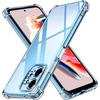 Case - Phonillico® - Xiaomi Redmi Note 12 4G - Shockproof - Flexible - Transparent