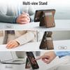 For iPhone 11 Pro Leather Back Cover Compatible with MagSafe JEEHOOD J06 Phone Case with Card Bag RFID Blocking